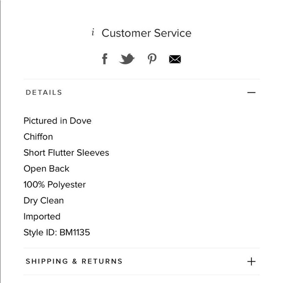 Marchesa Notte Bridesmaids Draped-Sleeve Rear-Cutout Gown Grey - Picture 16 of 16